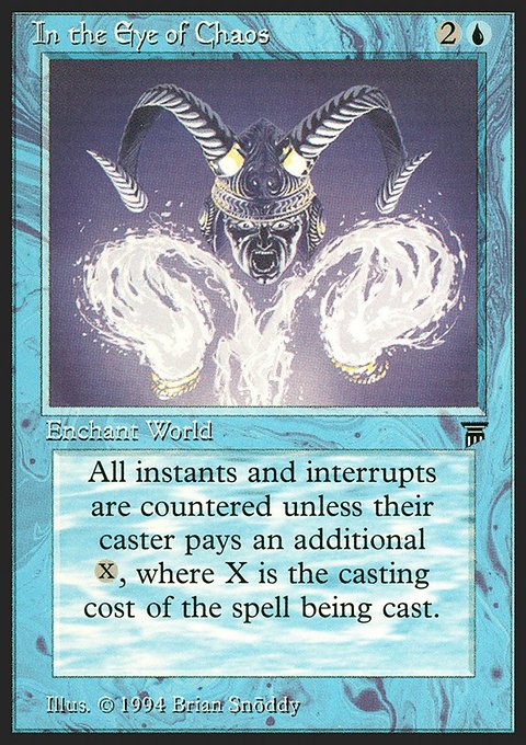 In the Eye of Chaos, Legends #61, Magic: The Gathering card