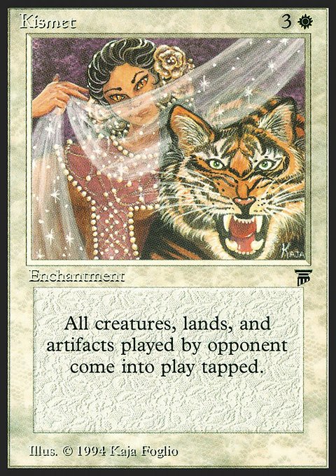 Kismet, Legends #25, Magic: The Gathering card