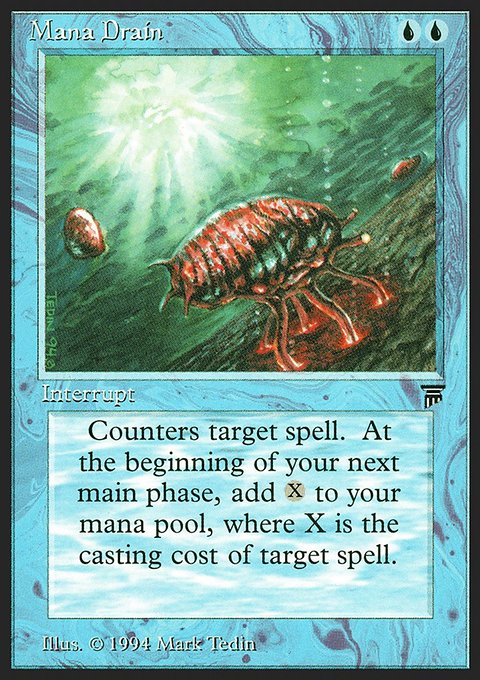 Mana Drain, Legends #65, Magic: The Gathering card