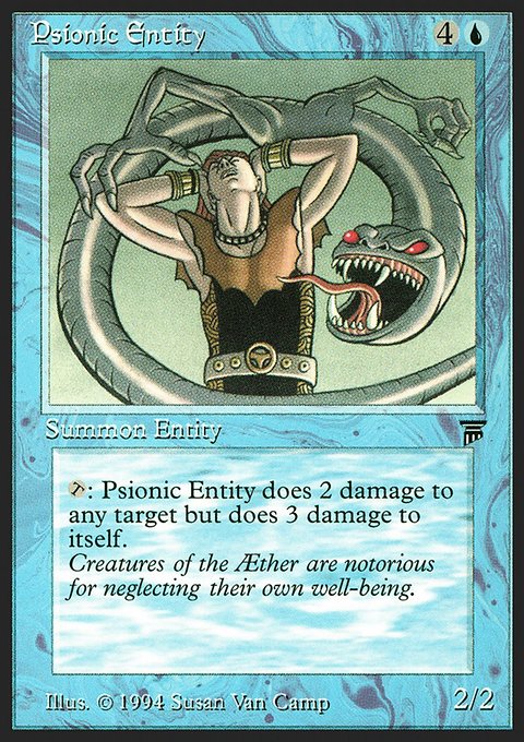 Psionic Entity, Legends #67, Magic: The Gathering card