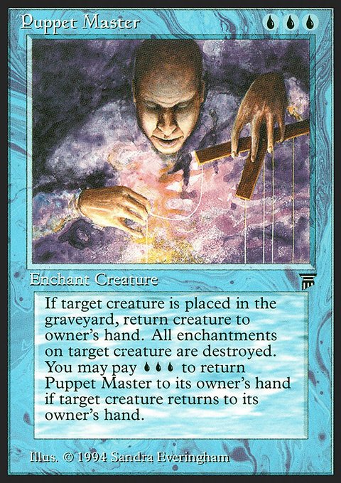 Puppet Master, Legends #69, Magic: The Gathering card
