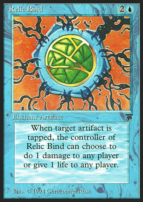 Relic Bind, Legends #71, Magic: The Gathering card
