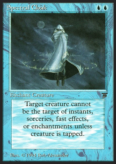 Spectral Cloak, Legends #78, Magic: The Gathering card