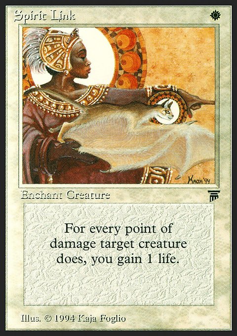 Spirit Link, Legends #37, Magic: The Gathering card