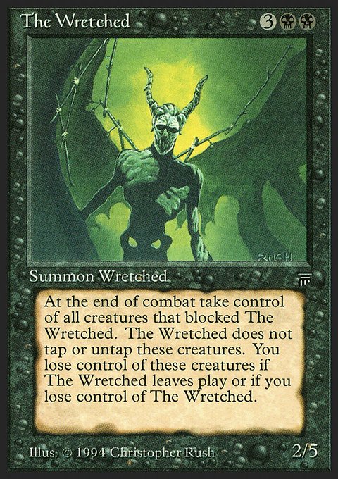 The Wretched, Legends #121, Magic: The Gathering card