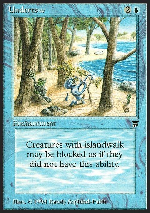 Undertow, Legends #82, Magic: The Gathering card