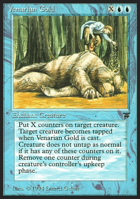 Venarian Gold, Legends #83, Magic: The Gathering card