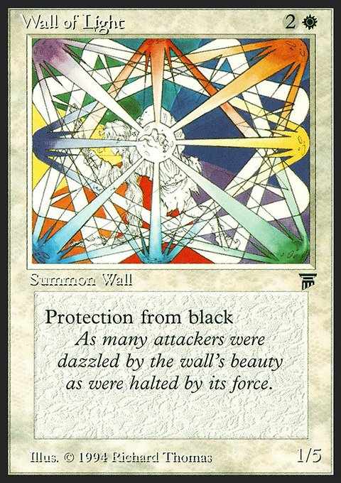 Wall of Light, Legends #43, Magic: The Gathering card