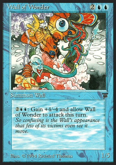 Wall of Wonder, Legends #85, Magic: The Gathering card