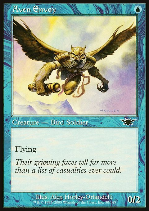 Aven Envoy, Legions #30, Magic: The Gathering card