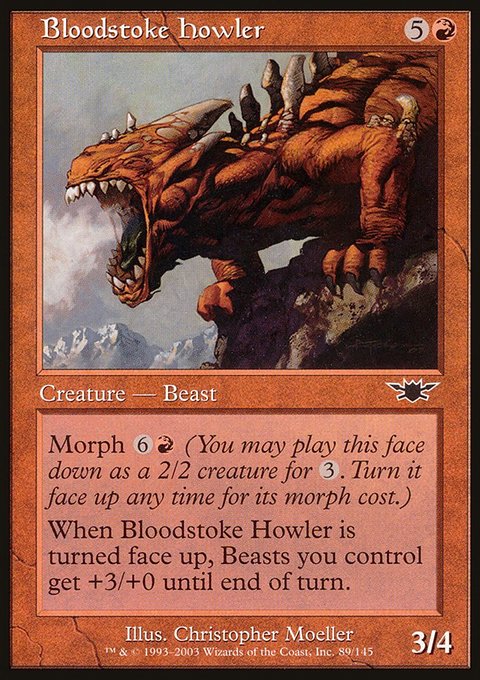 Bloodstoke Howler, Legions #89, Magic: The Gathering card