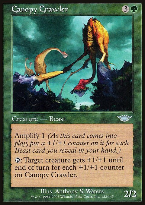 Canopy Crawler, Legions #122, Magic: The Gathering card