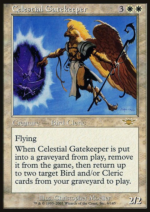 Celestial Gatekeeper, Legions #6, Magic: The Gathering card