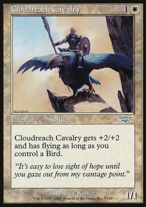 Cloudreach Cavalry, Legions #7, Magic: The Gathering card
