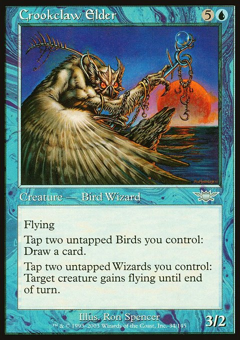 Crookclaw Elder, Legions #34, Magic: The Gathering card