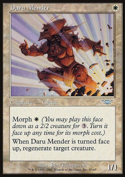 Daru Mender, Legions #8, Magic: The Gathering card