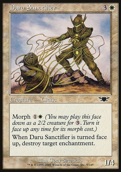 Daru Sanctifier, Legions #9, Magic: The Gathering card