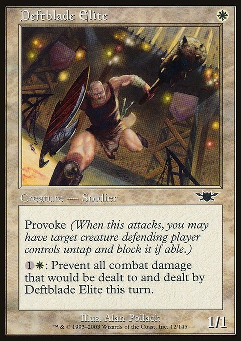 Deftblade Elite, Legions #12, Magic: The Gathering card
