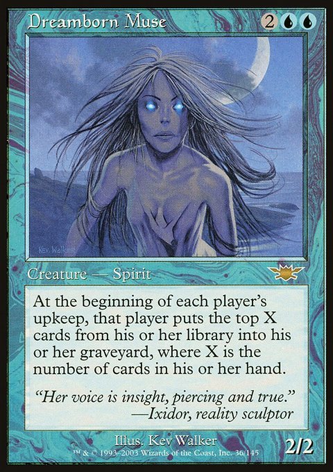 Dreamborn Muse, Legions #36, Magic: The Gathering card