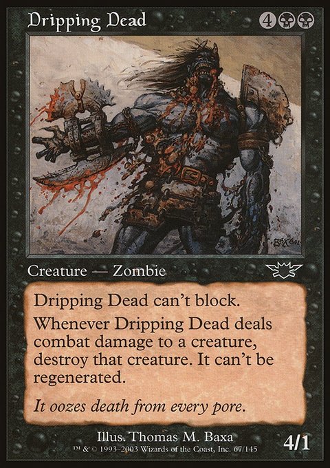 Dripping Dead, Legions #67, Magic: The Gathering card