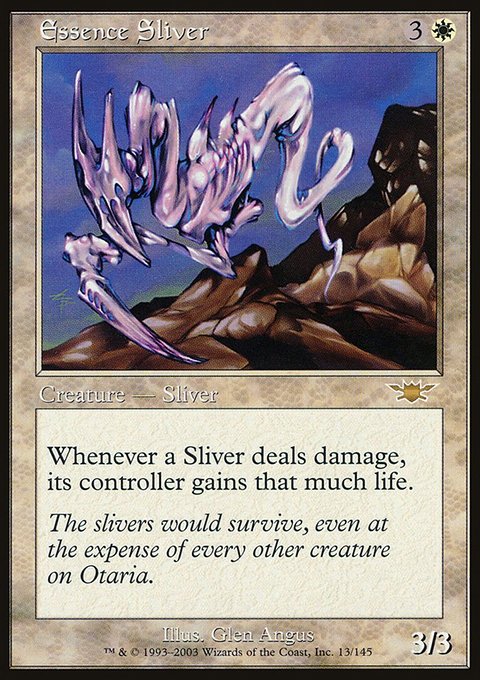Essence Sliver, Legions #13, Magic: The Gathering card