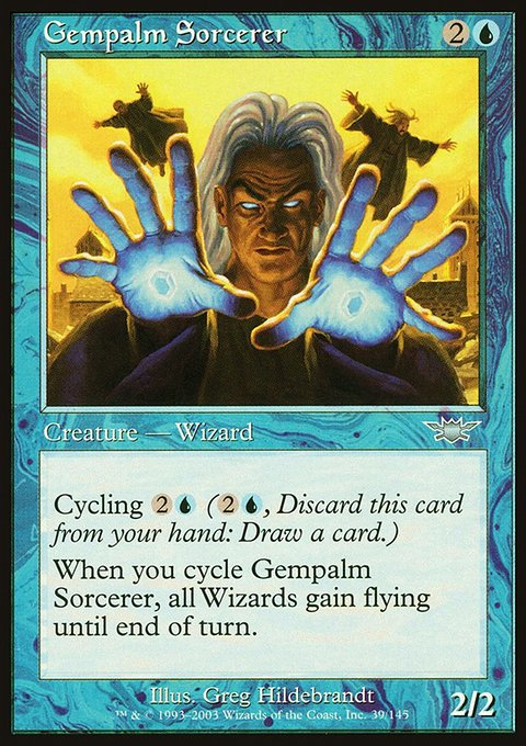 Gempalm Sorcerer, Legions #39, Magic: The Gathering card