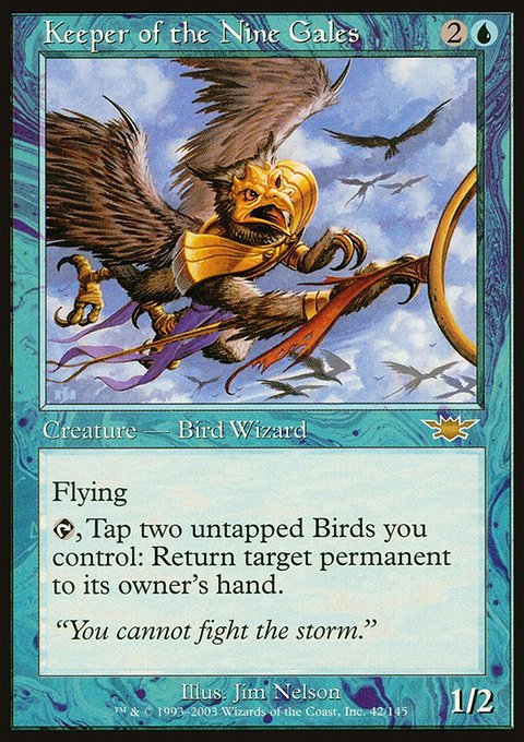 Keeper of the Nine Gales, Legions #42, Magic: The Gathering card