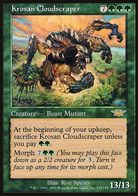 Krosan Cloudscraper, Legions #130, Magic: The Gathering card