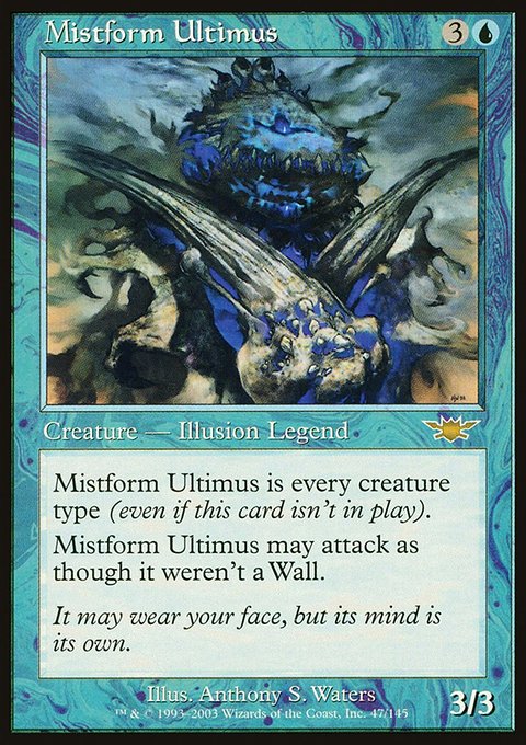 Mistform Ultimus, Legions #47, Magic: The Gathering card