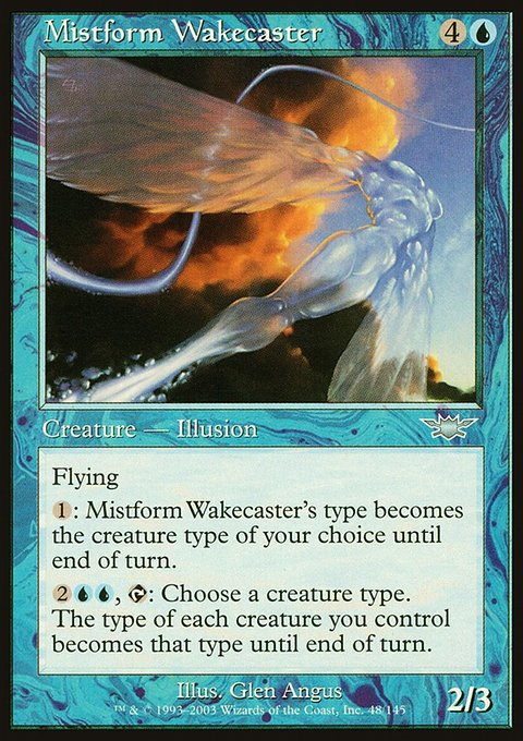 Mistform Wakecaster, Legions #48, Magic: The Gathering card