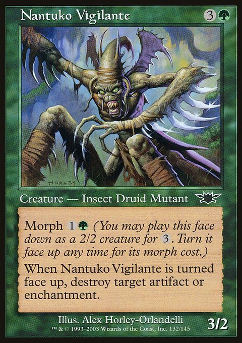 Nantuko Vigilante, Legions #132, Magic: The Gathering card