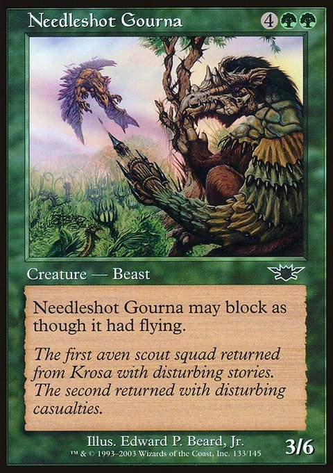 Needleshot Gourna, Legions #133, Magic: The Gathering card