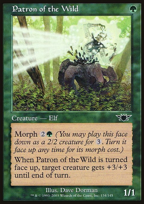 Patron of the Wild, Legions #134, Magic: The Gathering card