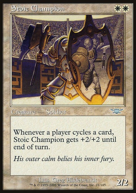Stoic Champion, Legions #21, Magic: The Gathering card