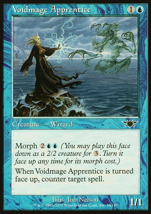 Voidmage Apprentice, Legions #54, Magic: The Gathering card