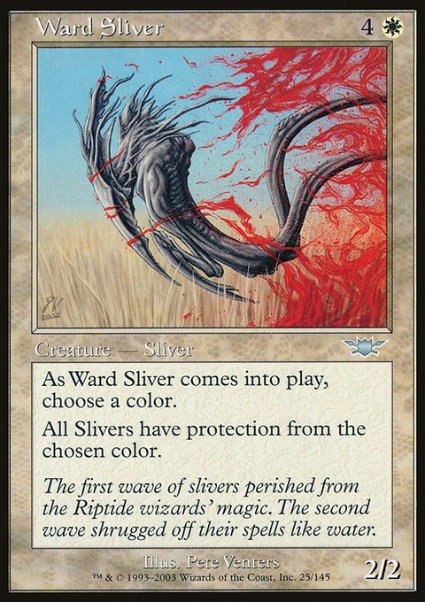Ward Sliver, Legions #25, Magic: The Gathering card