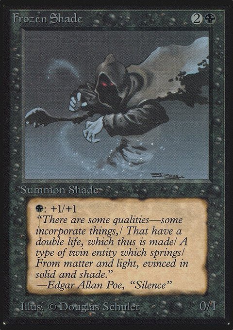 Frozen Shade, Limited Edition Alpha #109, Magic: The Gathering card