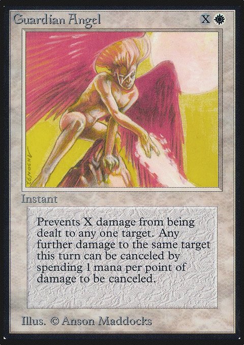 Guardian Angel, Limited Edition Alpha #21, Magic: The Gathering card
