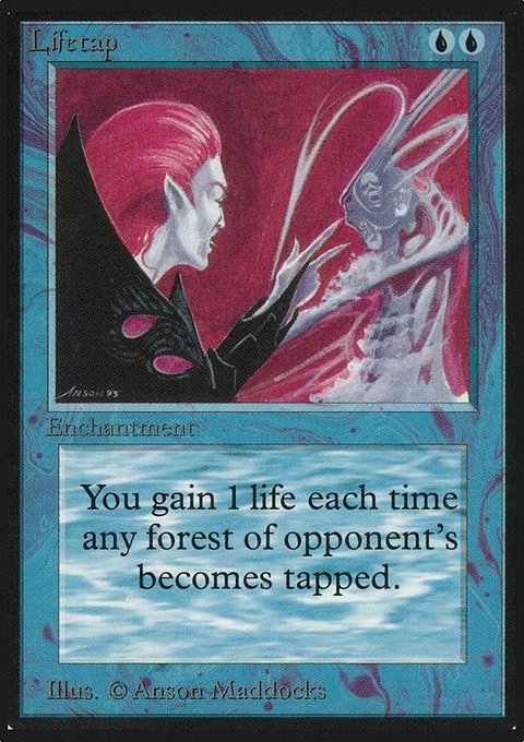 Lifetap, Limited Edition Alpha #61, Magic: The Gathering card