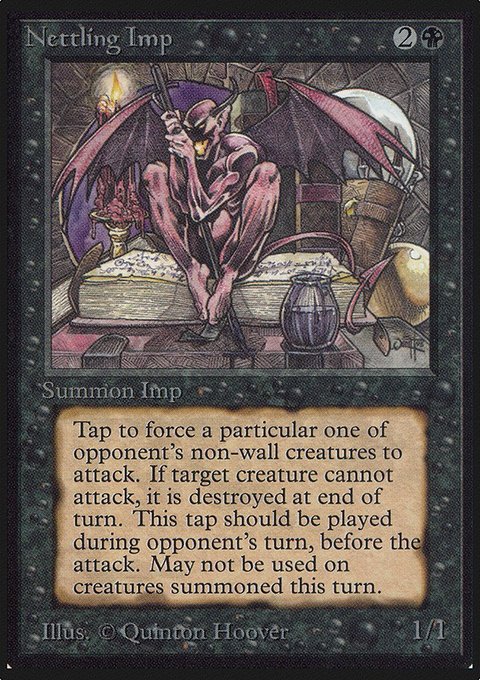 Nettling Imp, Limited Edition Alpha #117, Magic: The Gathering card