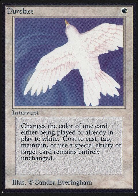 Purelace, Limited Edition Alpha #32, Magic: The Gathering card