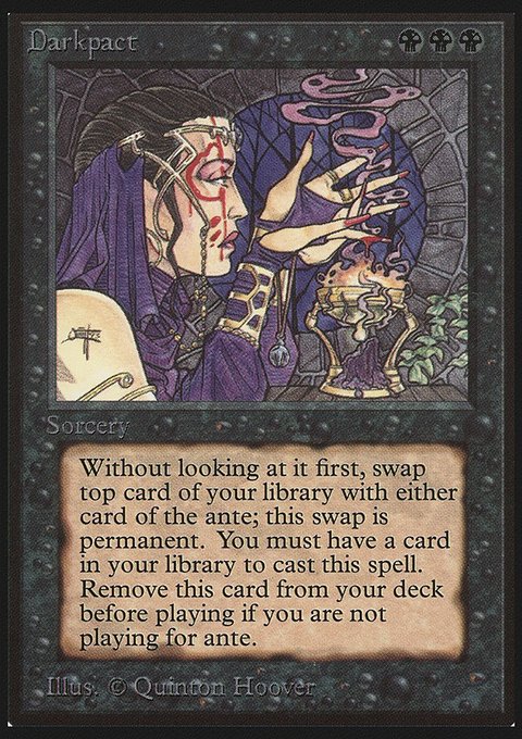 Darkpact, Limited Edition Beta #100, Magic: The Gathering card