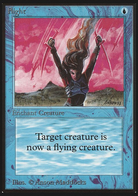 Flight, Limited Edition Beta #59, Magic: The Gathering card