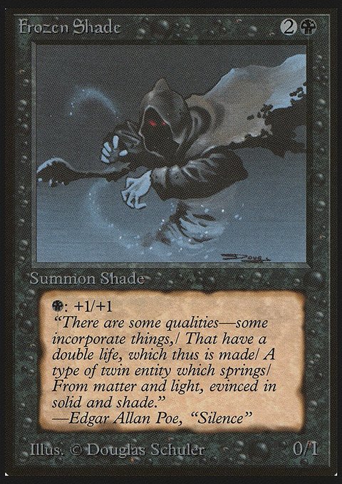 Frozen Shade, Limited Edition Beta #110, Magic: The Gathering card