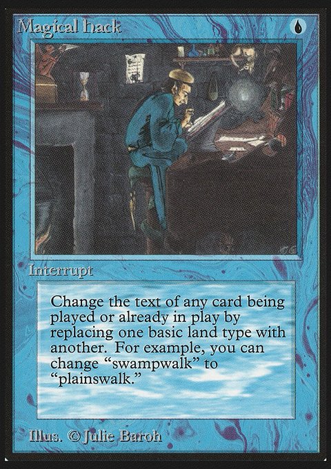 Magical Hack, Limited Edition Beta #64, Magic: The Gathering card