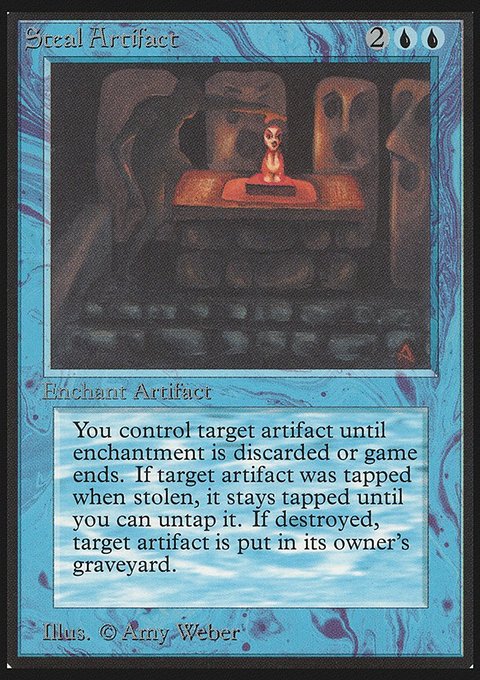 Steal Artifact, Limited Edition Beta #82, Magic: The Gathering card