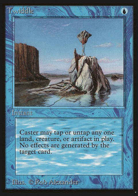 Twiddle, Limited Edition Beta #86, Magic: The Gathering card