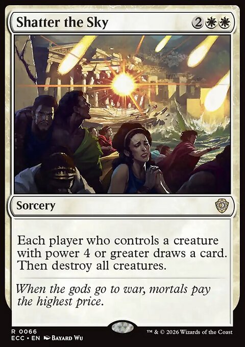 Shatter the Sky, Lorwyn Eclipsed Commander #66, Magic: The Gathering card