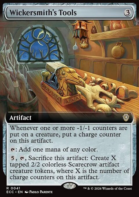 Wickersmith's Tools, Lorwyn Eclipsed Commander #41, Magic: The Gathering card