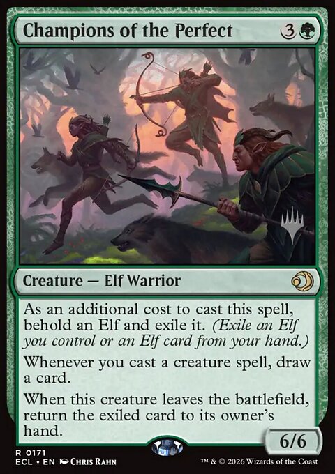 Champions of the Perfect, Lorwyn Eclipsed Promos #171p, Magic: The Gathering card